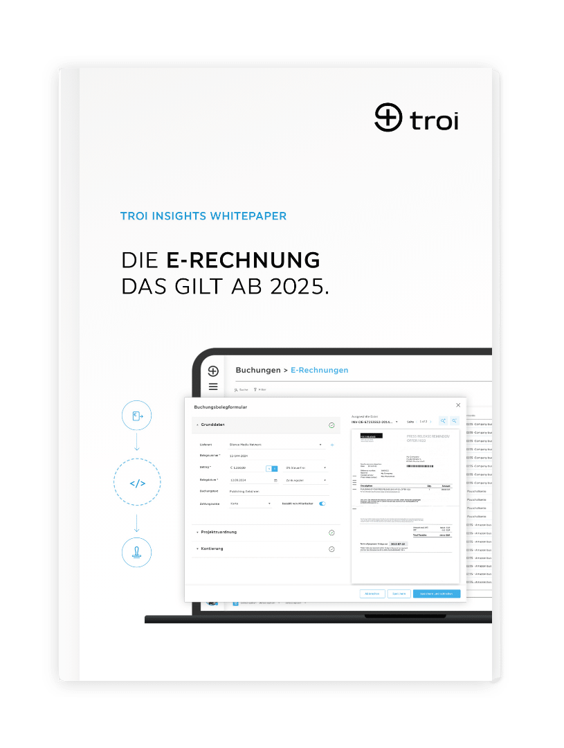 Whitepaper Die E-Rechnung - Das gilt ab 2025